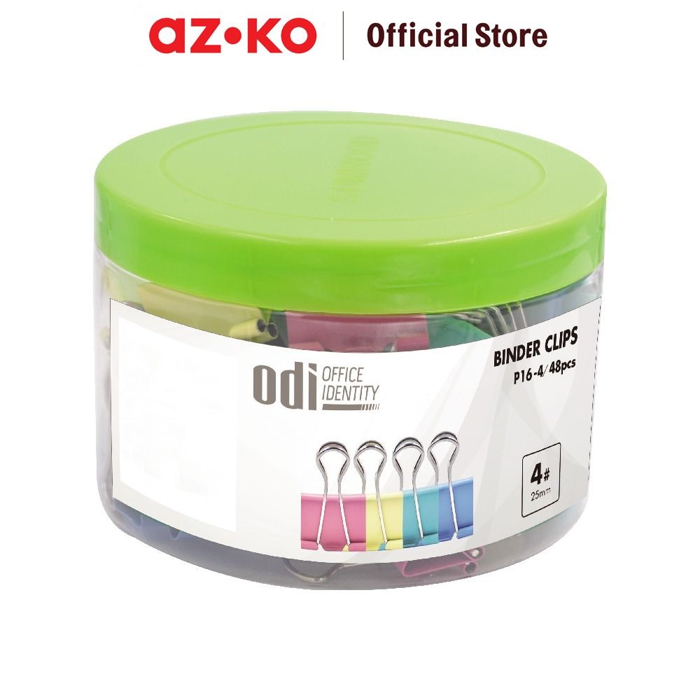 

AZKO Odi Penjepit Binder Clips 25 Mm Binder Clip Alat Klip Jepitan Kertas Dokumen Perlengkapan Kantor Dan Sekolah