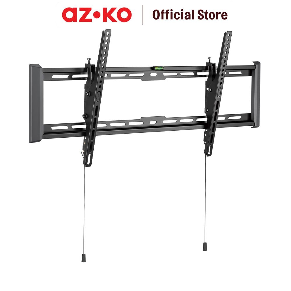 AZKO Krisbow Bracket Tv Tilt 43-90 inci - Hitam Bracket Wall Aksesori Televisi Fixed Fixture Tv Rang