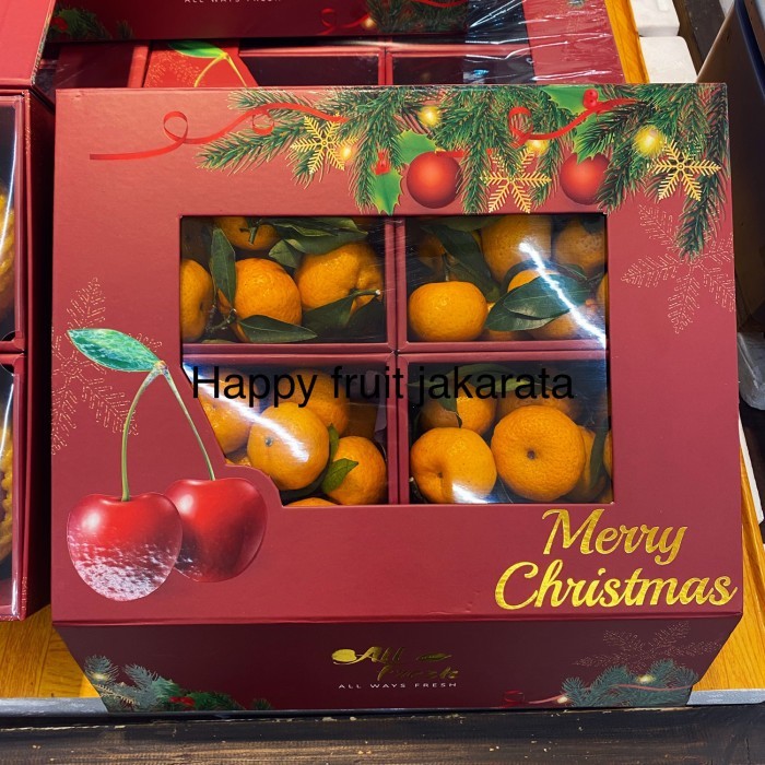

hampers natal Buah Buah fresh | jeruk shantang hampers Box free