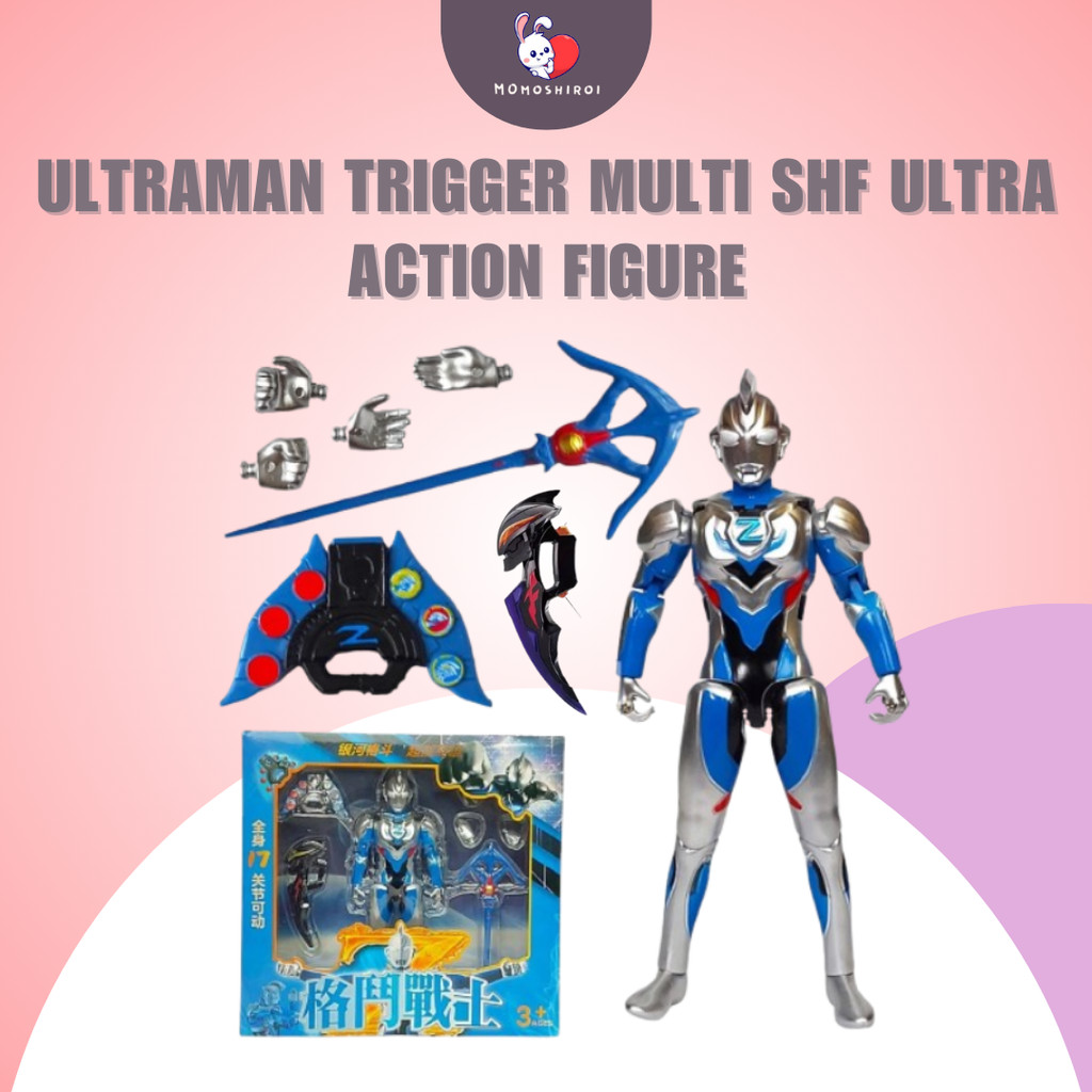 Ultraman Trigger Multi SHF Ultra Action Figure Ultraman Z Delta Guts Spark Circle Arms