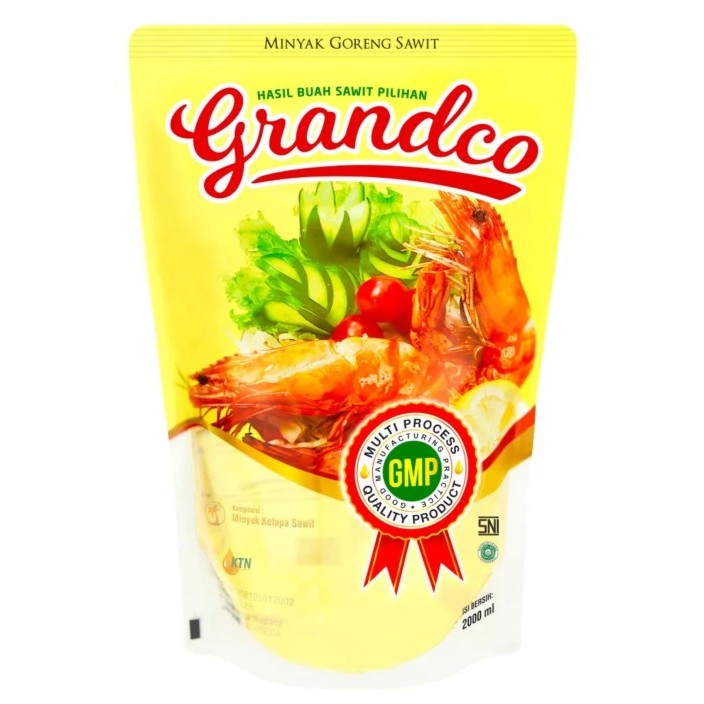 

Minyak Goreng Grandko Pouch 2 Liter