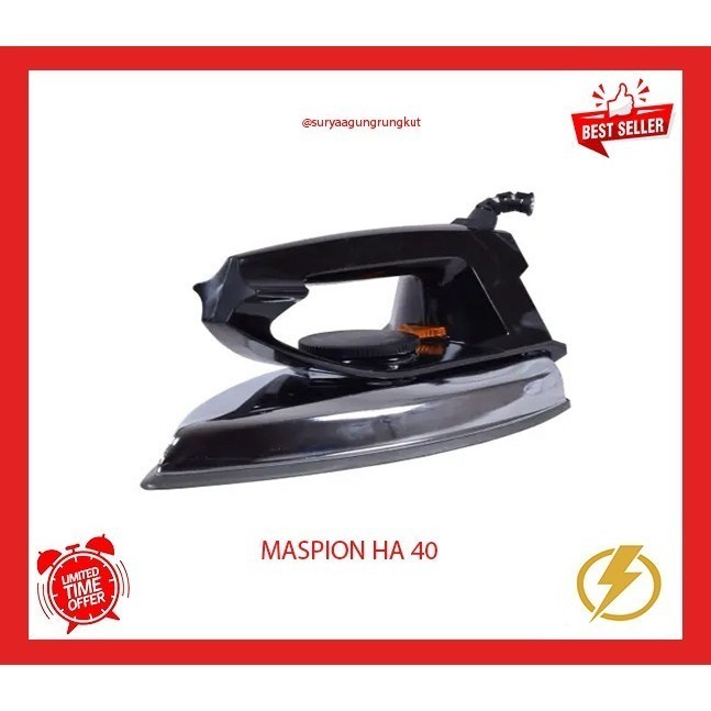 SETRIKA MASPION - HA40