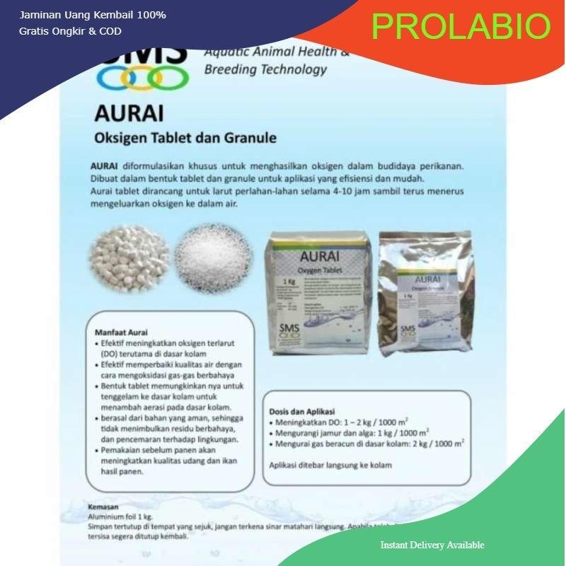 oksigen granule/oksigen di air/oksigen granular/200gram/aurai