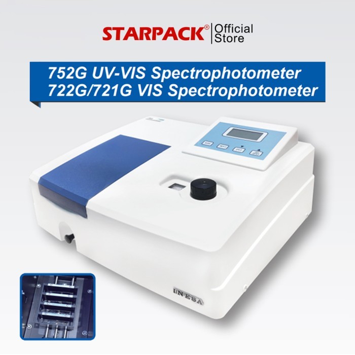Visible Spectrophotometer VIS 721/722 & UV-VIS 752G Spektrofotometer Spektro