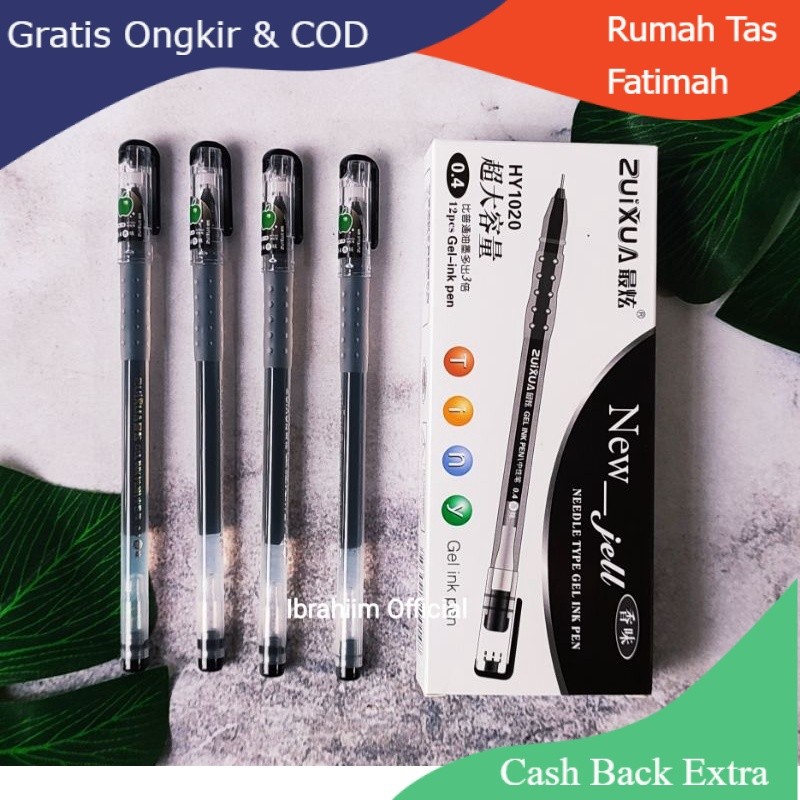 

Promo (ECER) PULPEN GEL HITAM MURAH / BULPEN JELL HITAM By Rumah Tas Fatimah