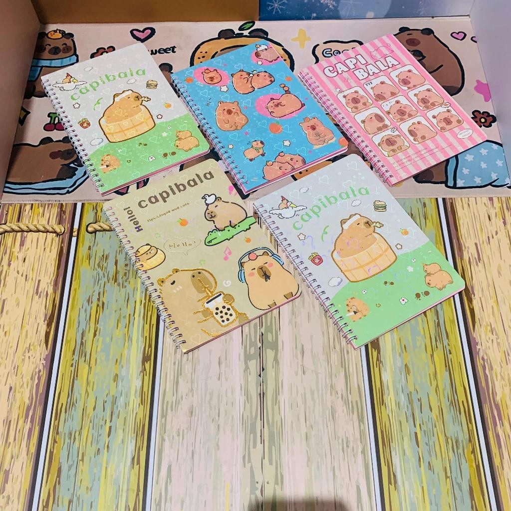 

(Kakabicam) Buku A5 Capybara Characters