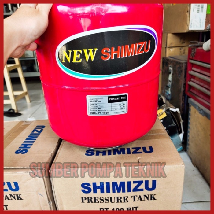 TABUNG Pompa Air Shimizu / Tank Pressure Shimizu 19 Liter Original