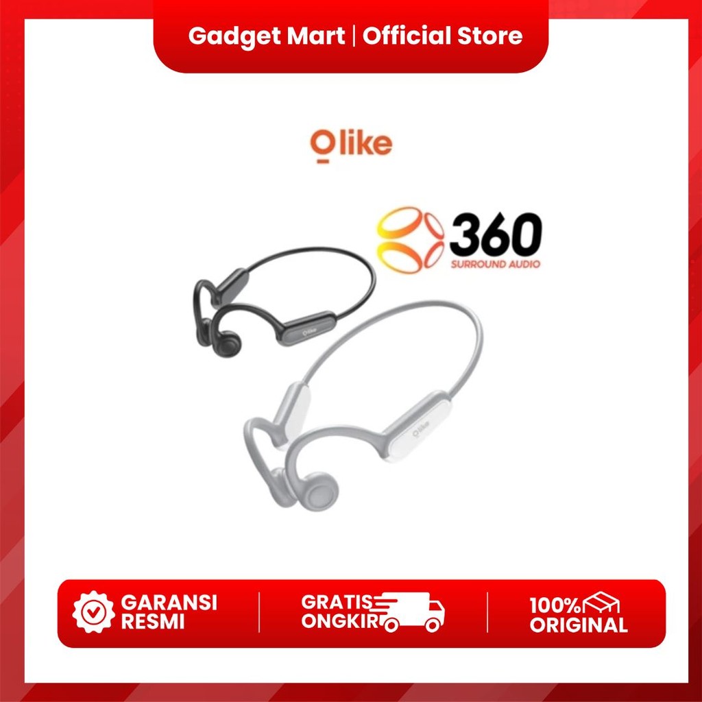 OLIKE TWS Wireless Earphone EBC01 Bone Conduction | Headset Bluetooth IPX56