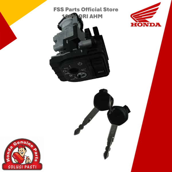 35100-K60-B62 Kunci Kontak (Key Set) Honda Vario 125 eSP K60R