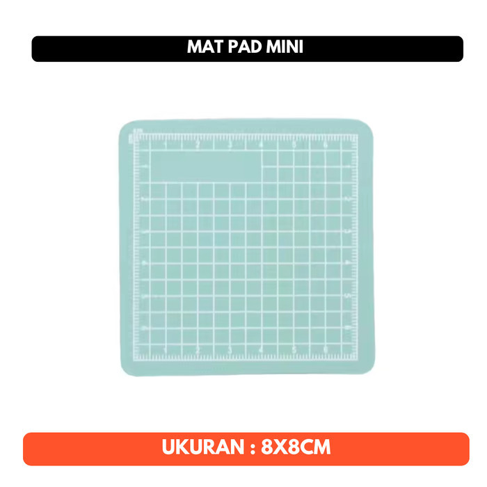 

Mat Pad 8 x 8 cm 8cm Alas Potong Work Cutting Ukuran Alas Kerja Serbaguna Mini