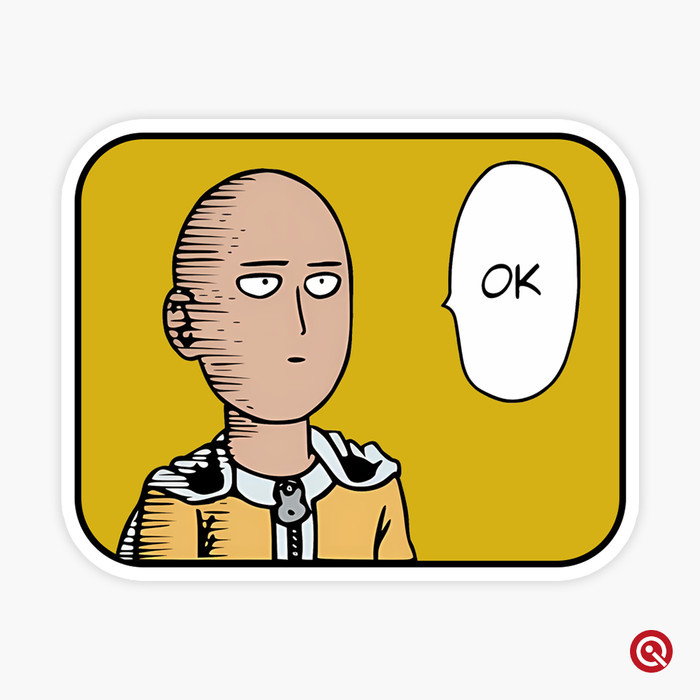 

Saitama OK - Vinyl Sticker