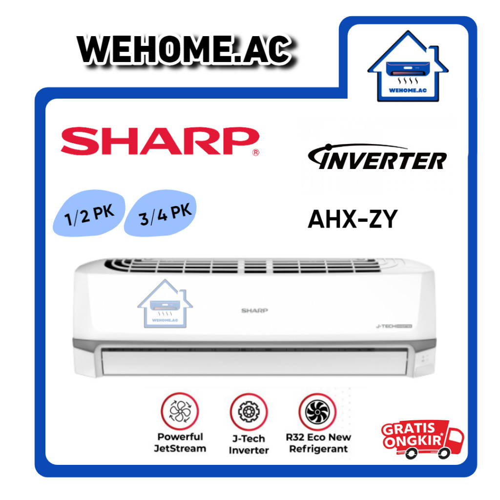 AC Sharp 1/2 PK - 1 PK AHX-ZY/BEY AC Sharp Inverter Series