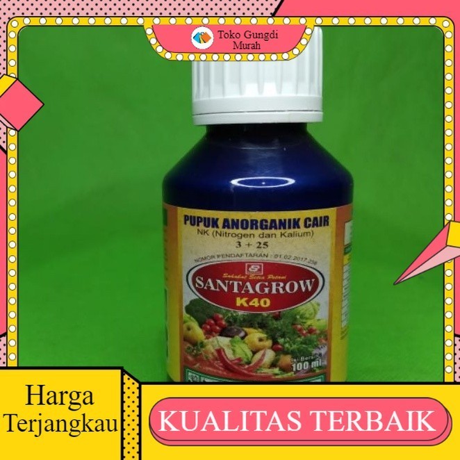 SANTAGROW K40 100 ml pupuk anorganik pencegah buah busuk