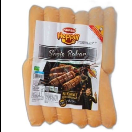 

KIMBO Hepiii Sosis Bakar Ori 500gr isi 12