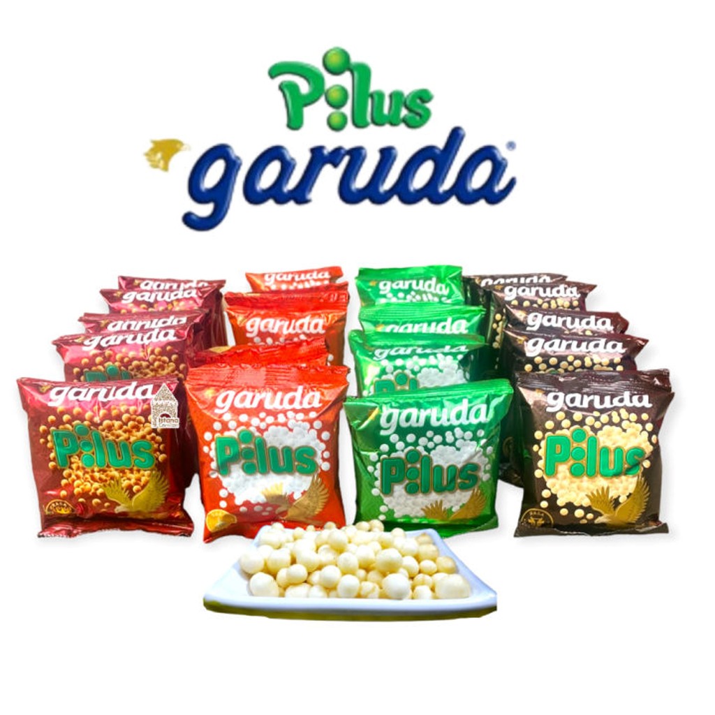 

GARUDA PILUS snack pilus Garuda 7 gr 20 sachet [1 pack]