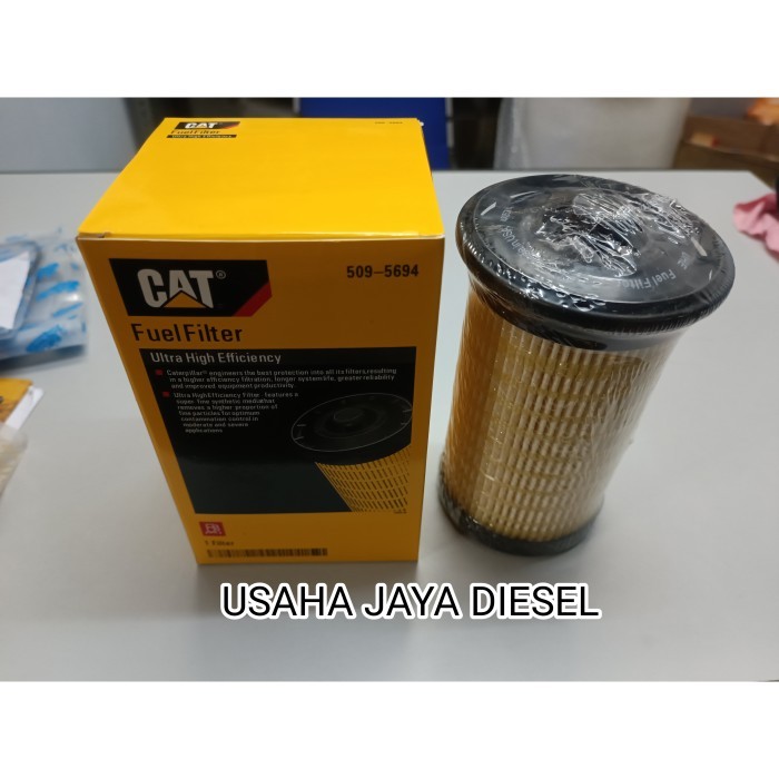Fuel Filter Solar 320GC E320GC 509-5694 / 509 5694 berkualitas