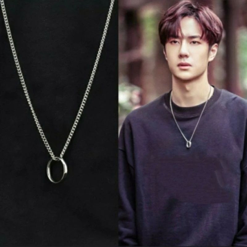 4s Grosir Solo || KALUNG LIONTIN CINCIN TITANIUM ANTI KARAT&LUNTUR || KALUNG LIONTIN CINCIN MODEL KO