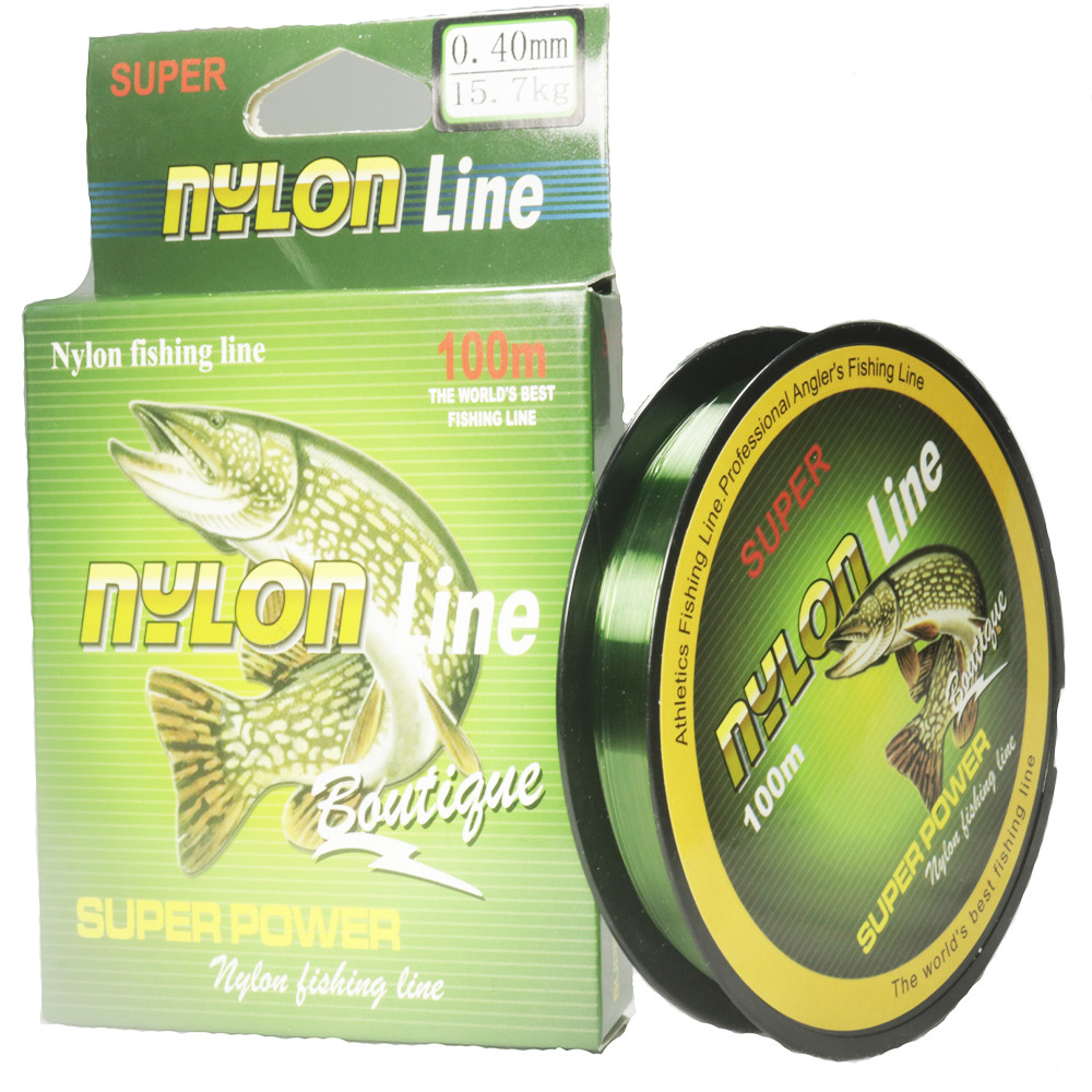 100M Fluorocarbon Coated Nylon Fishing Line Super Strong Monofilament line Japanese Material Saltwat