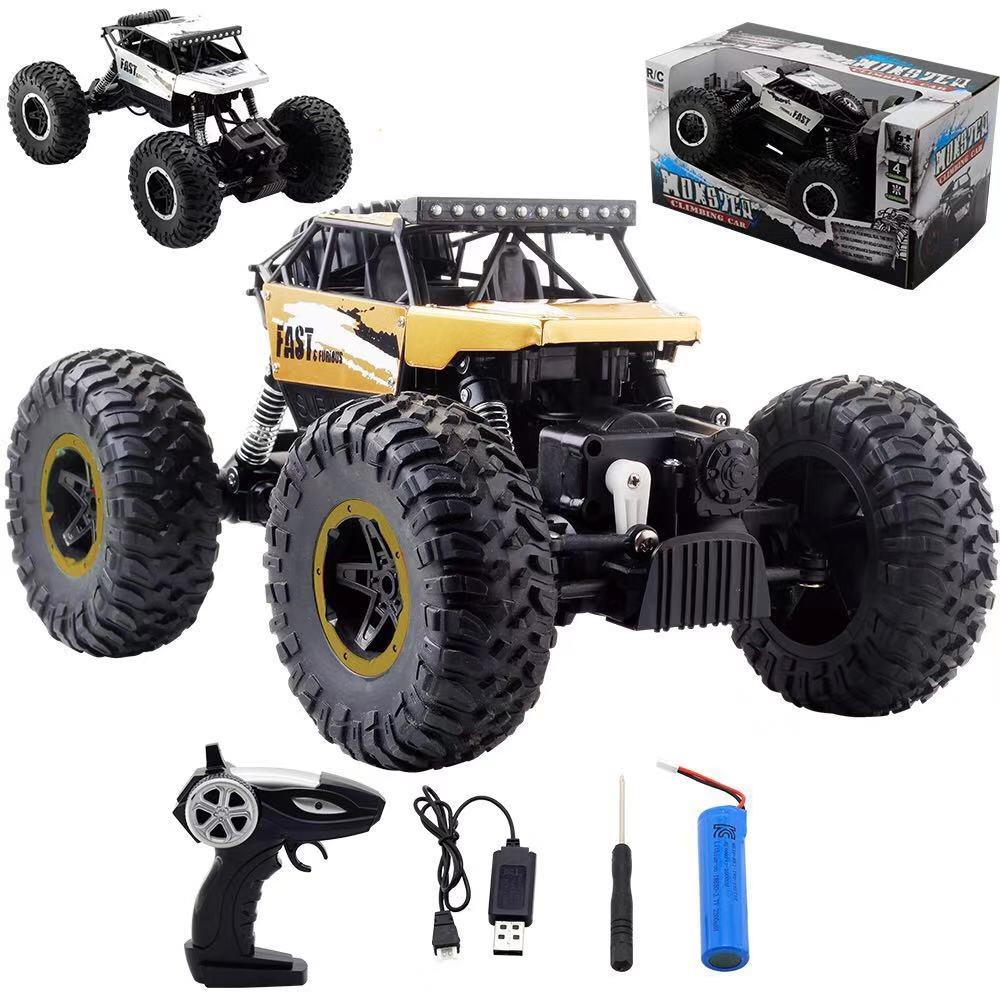 Mobil RC Offroad Rock Crawler Skala 1.16 1 Banding 16 Scale Car 4WD Remote Monster Ukuran Besar
