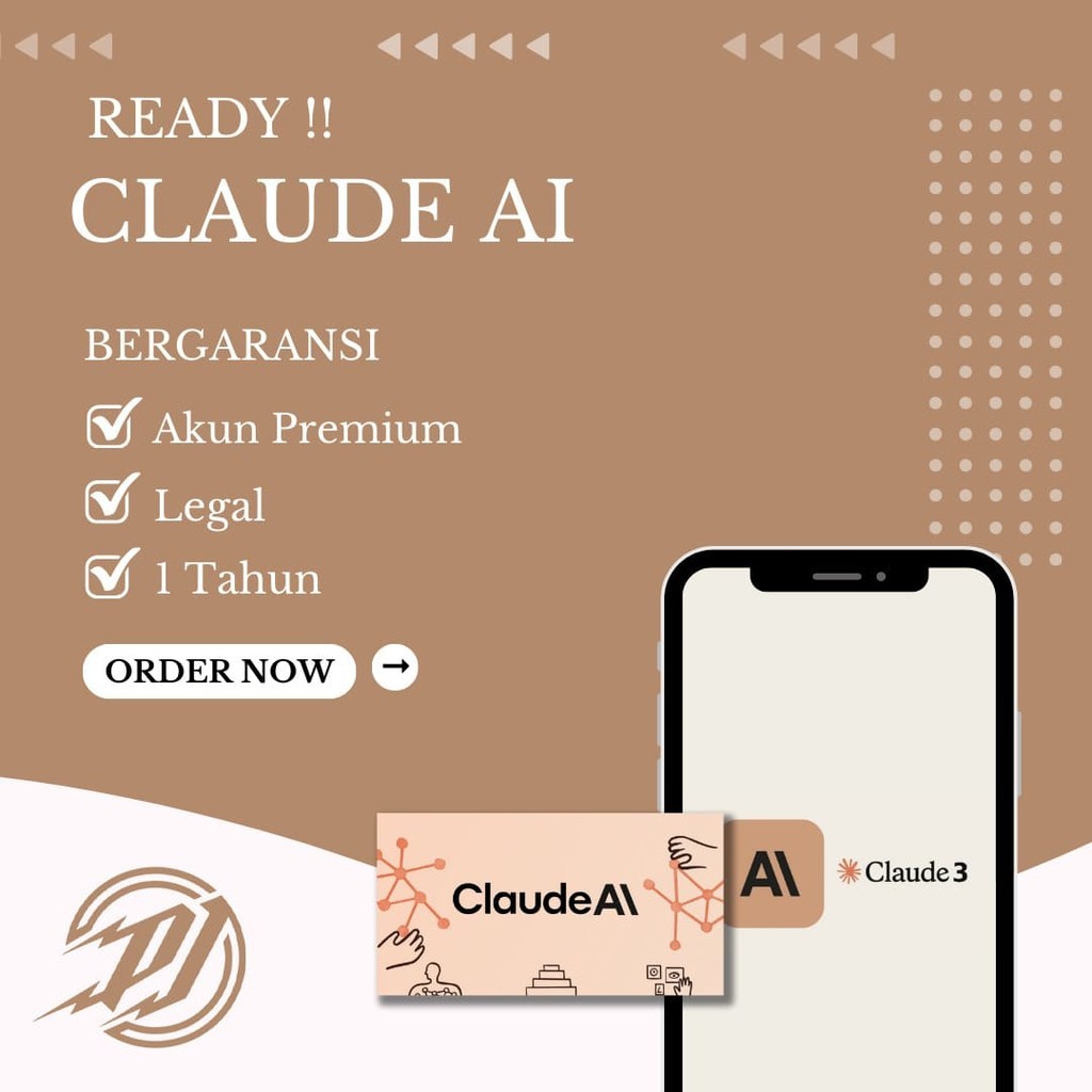 Claude Ai Premium 1 Tahun - Lebih Canggih Dari Chatgpt Open Ai - Private Full Garansi | Software Dat
