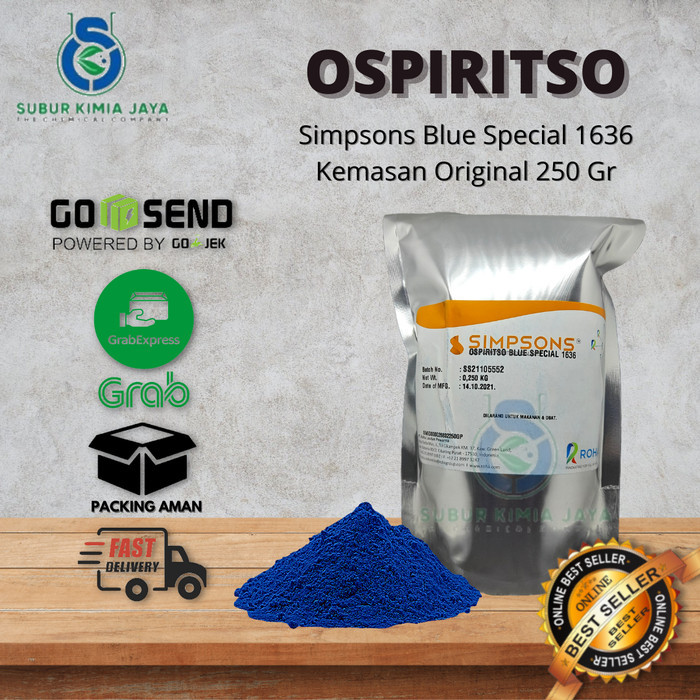 

Ospiritso Blue Special 1636 Pewarna biru dengan basis minyak /solvent