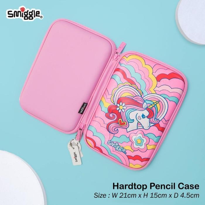 

READY Smiggle pencil case/kotak pensil smiggle - Unicorn rainbow