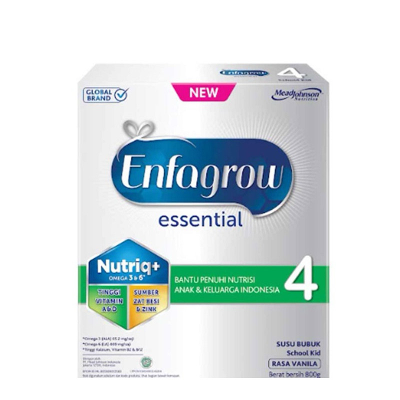 

Enfagrow Essential 4 Susu Bubuk School Kid Vanila 1800 g