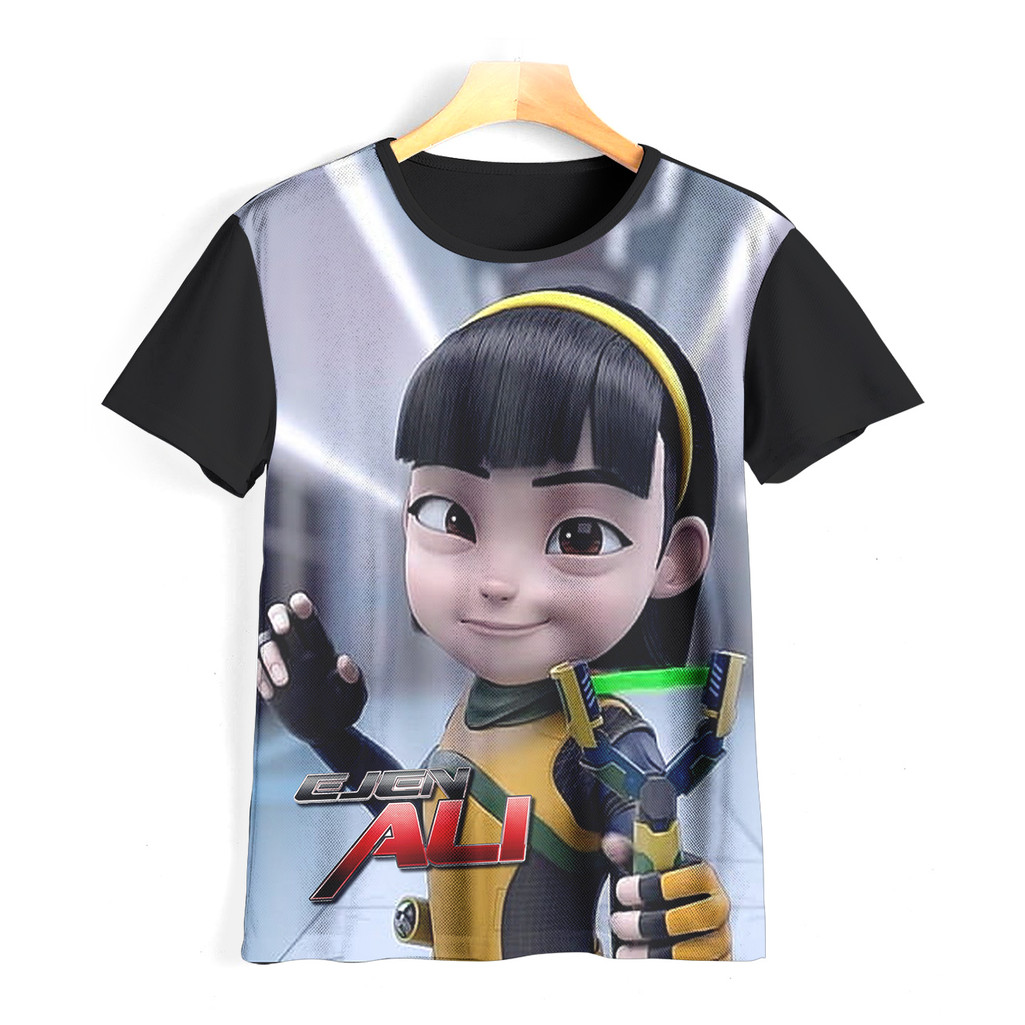 Kaos Ejen Alicia Keren dan Adem | Baju Ejen Alicia Untuk  Anak & Dewasa | 02EAC004