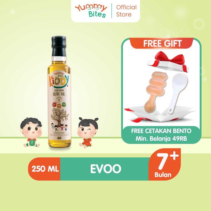 

Yummy Bites Kiddy Extra Virgin Olive Oil EVOO 250ml/ Minyak Zaitun Bayi dan Anak