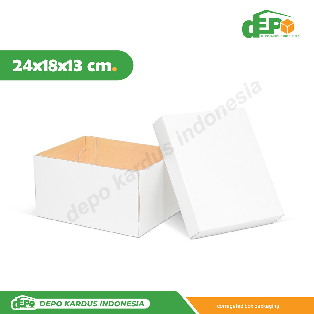 

Box 24x18x13 ( NSN TOP/BOT ) Tart/Puding/Kardus/Karton/Paking/kardusbox/Hampers/KemasanKardus/Kemasan/Packaging/Boxes/Topbottom/Tinggi10/Tinggi13