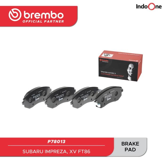 Kampas Rem BREMBO SUBARU IMPREZA, XV FT86 (F) - P78013