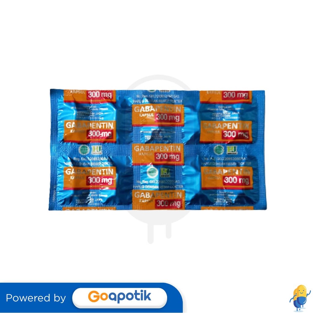 Gabapentin Hexpharm 300 Mg Strip 10 Kapsul