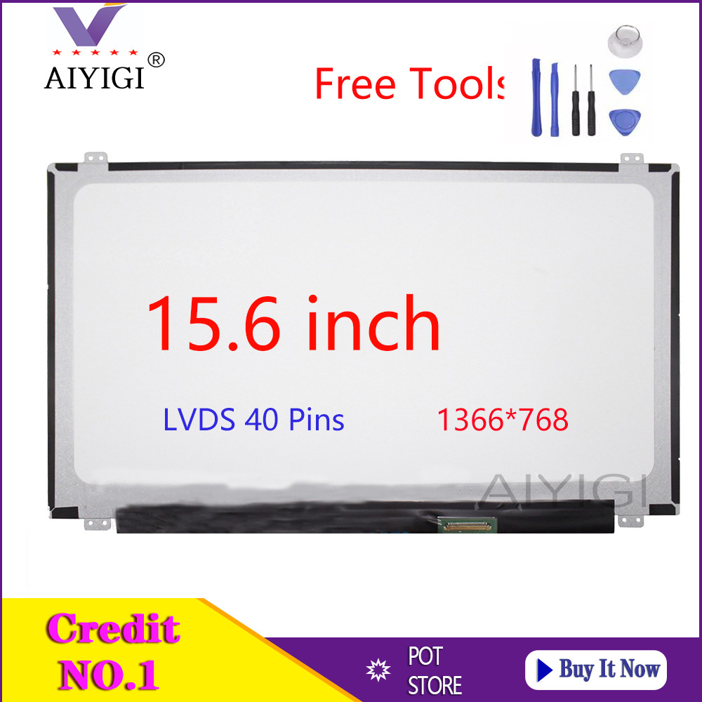 15.6 Inch Laptop LED LCD Screen For ASUS A555L K555L F555L K555Z X554L Matrix Display HD 1366*768 LV