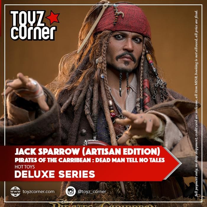 Hot Toys DX-039AE / DX39AE Jack Sparrow (Artisan Edition)