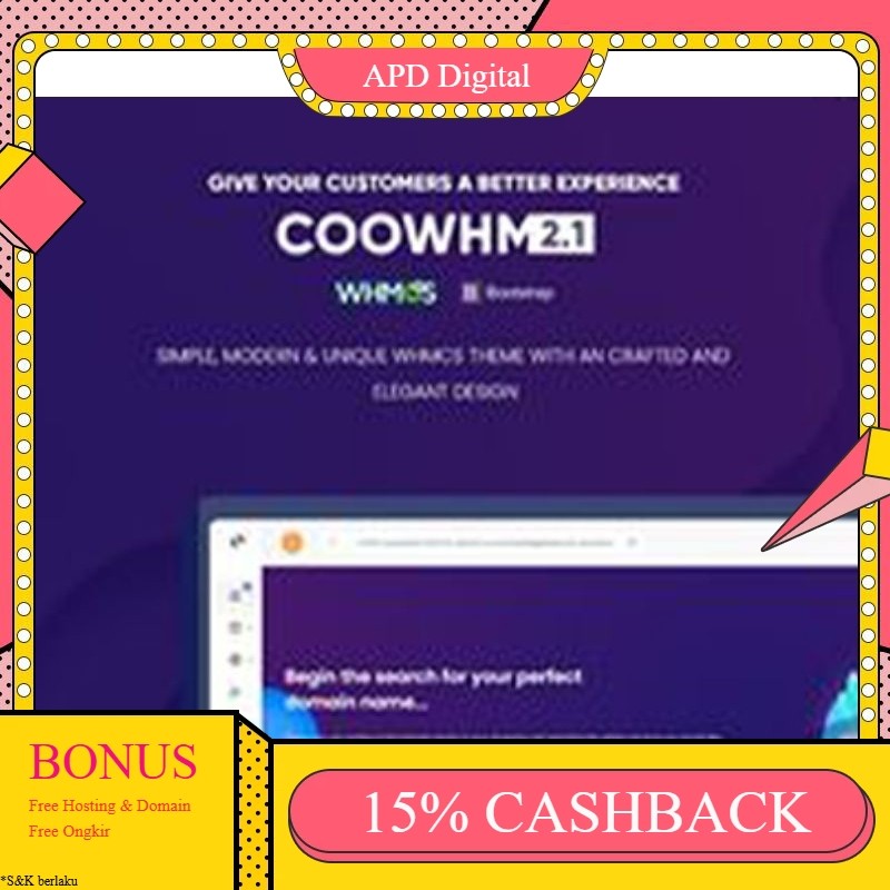 COOWHM WHMCS TEMPLATE APD