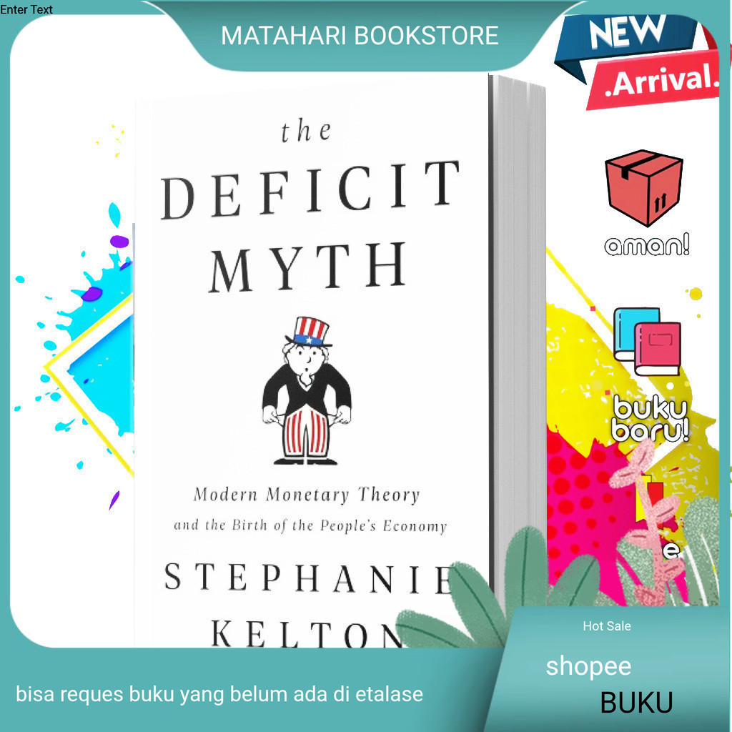 Buku Deficit Myth by Stephanie Kelton