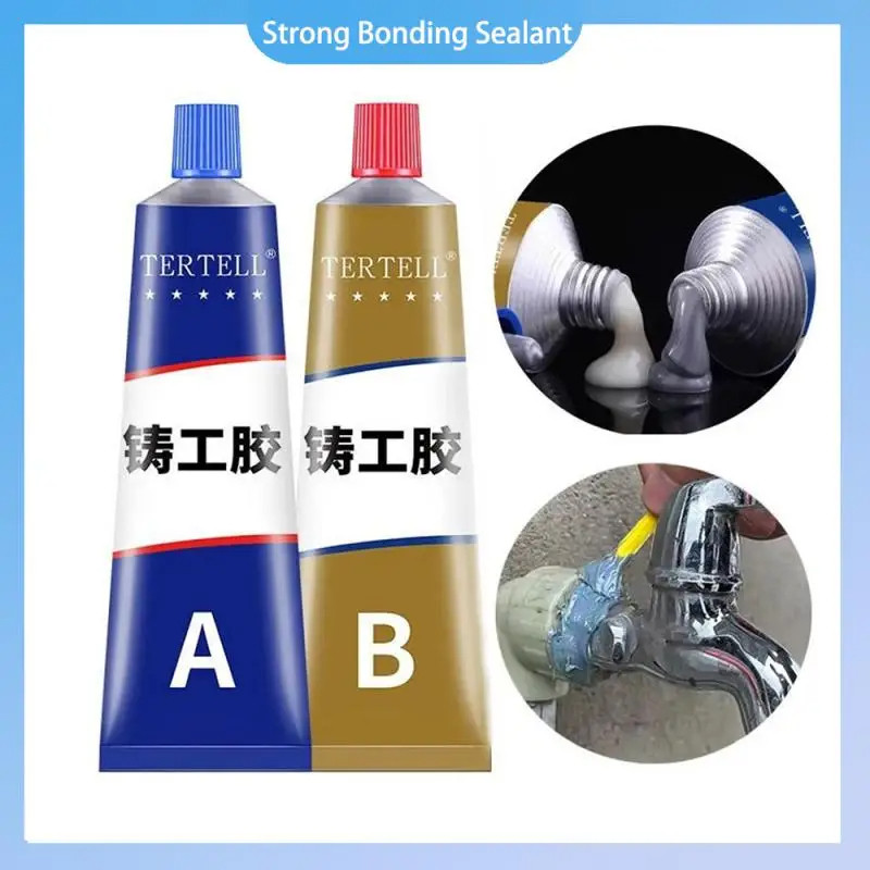 

lem besi epoxy AB 20 gr & 70 gr anti bocor penambal lem besi tahan panas