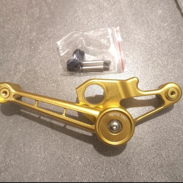Chain tensioner H&H original GOLD RED kreuz bromptonN 3sixty - gold