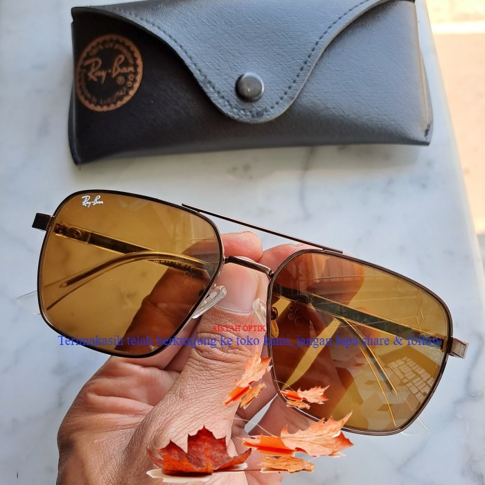 kacamata rayban rb 56 68 frame coklat kaca coklat