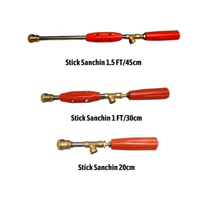 STICK / STIK SPRAYER GUN MODEL SANCHIN Gun 20cm 30,cm 45cm stik sanchin dan neple stik cuci motor
