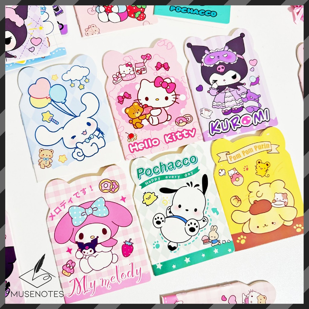 

Notebook Buku Tulis Memo Kecil Mini Karakter Kartun Note Buku Catatan Berkuping Book S-NB001
