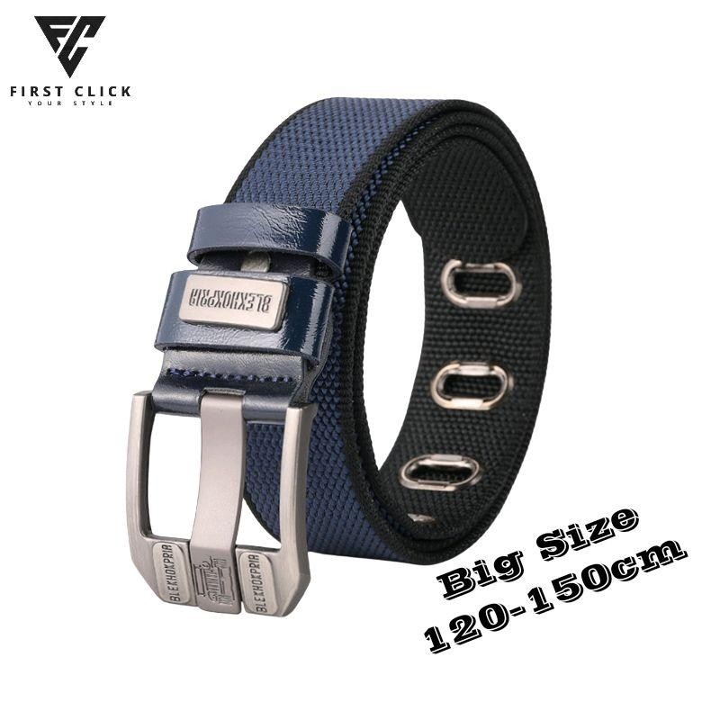 Ikat Pinggang Pria Keren Tactical Nylon Canvas 120-150cm Ikat Pinggang Pria Quickly Unlock - Ikat Pi
