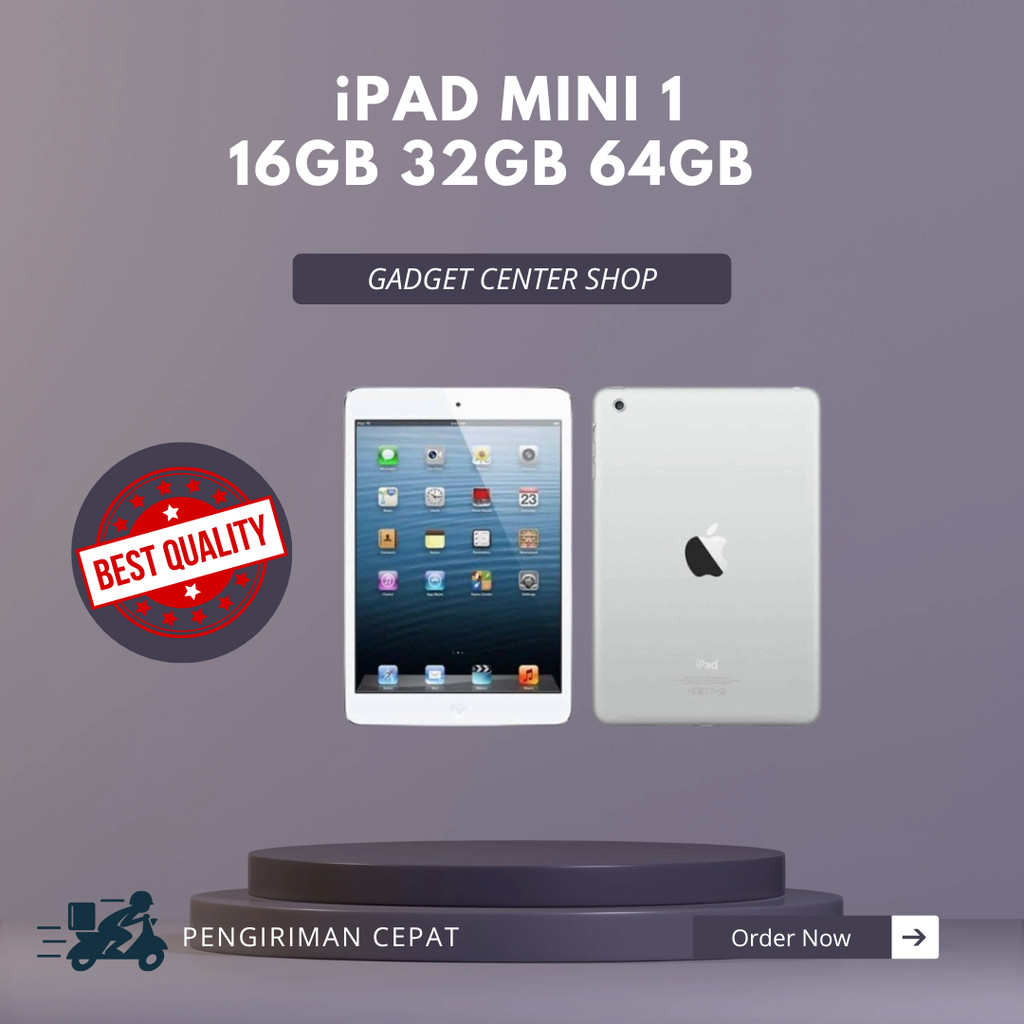 iPad Mini 1 16GB 32GB 64G Wifi Only Second Original | GADGET CENTER