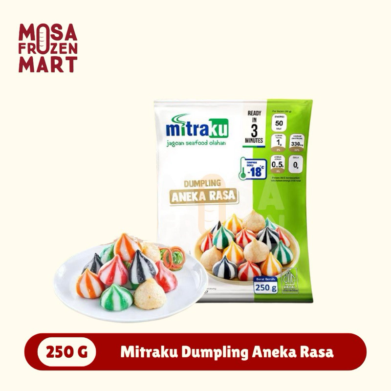 

Mitraku Dumpling Aneka Rasa 250 G