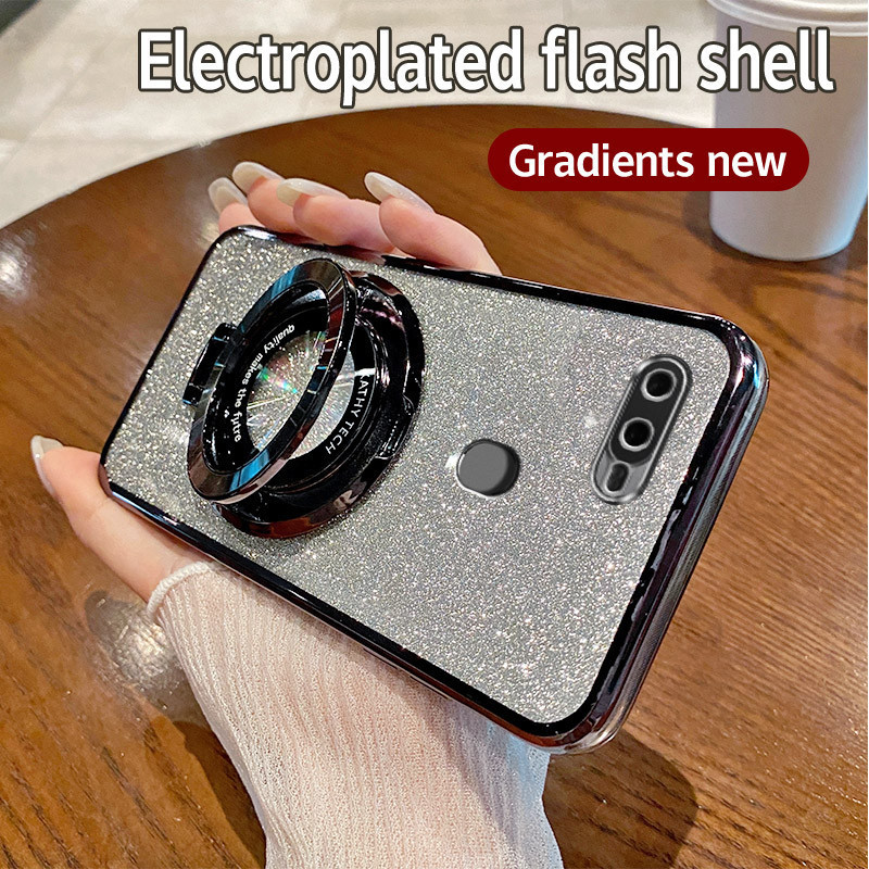 Soft HP Case OPPO A5s Casing Silikon Untuk OPPO A5S OPPOA5S CPH1909 CPH1920 CPH1912 Case berkilau Be