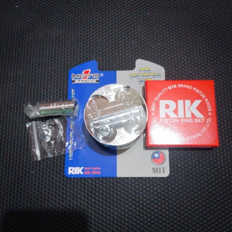 Piston Seher Moto1 57,3 Pin 13 Standar Sonic 150 Sudah Coak dan Bubut Seher Moto1 57,3 P14 Sonic 150