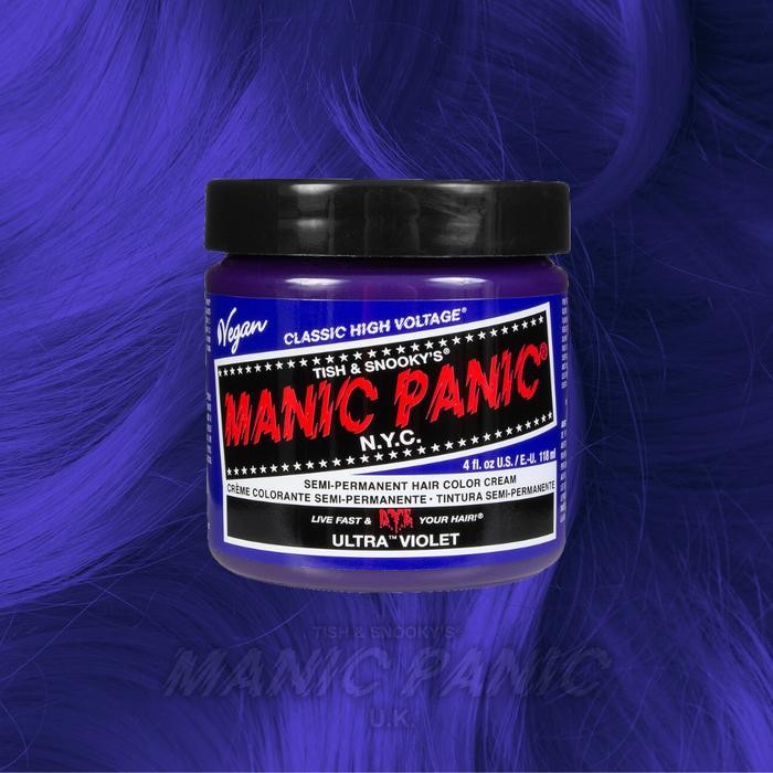 SR Cat Rambut Manic Panic - Ultra violet