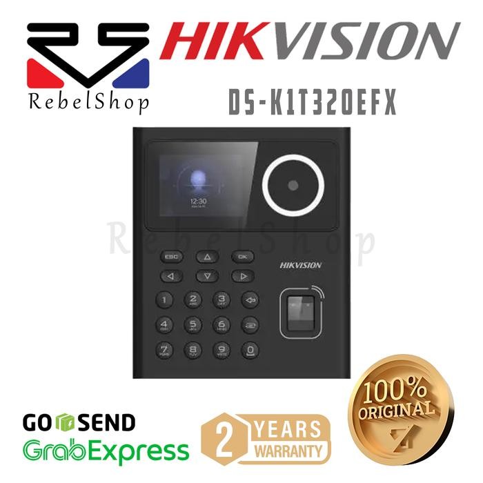 

Hikvision DS-K1T320EFX Access Control Face Recognition Terminal Wajah