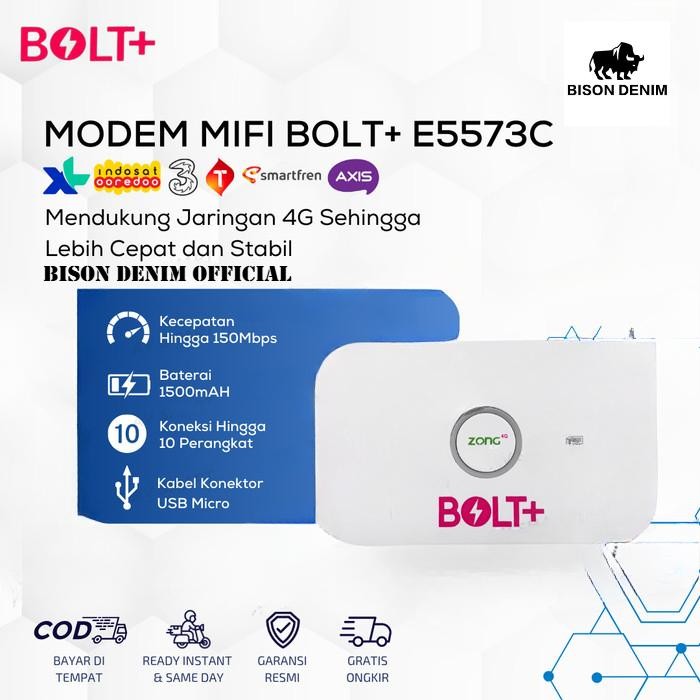Mifi Modem wifi BOLT+ E5573C LTE 4G all operator