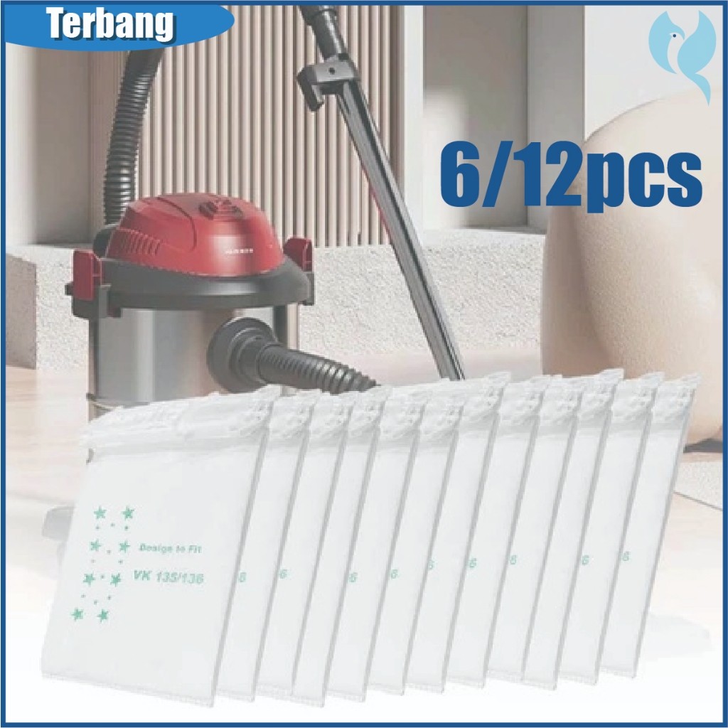 6/12pcs Kantong Debu Vacuum Untuk FP136 VK135 VK136 VK 200 Cleaner dust bag vacuum cleaner
